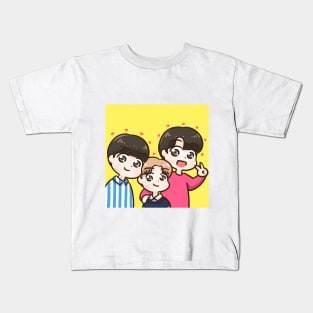 Lee Jinhyuk, Lee Sejin, Kim Minkyu Kids T-Shirt